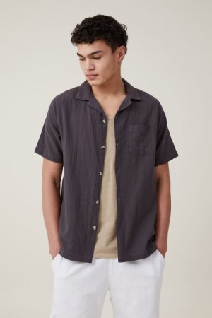 Camisas Cotton On Riviera Corta Sleeve Hombre Faded | x3dbE13YFRx