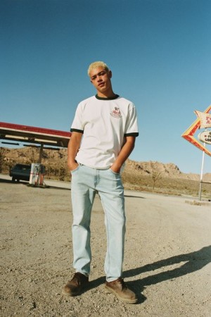 Pantalon Cotton On Baggy Jean Hombre Azules Claro | H8f1yQ8vNHF