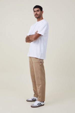 Pantalon Cotton On Loose Fit Hombre Marrones | Lxj5EARC7z1