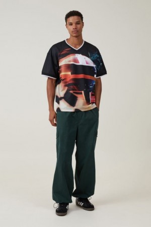 Pantalon Cotton On Parachute Field Hombre Verde | 4FpLwesPYGg
