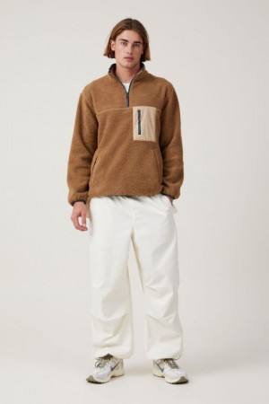 Pantalon Cotton On Parachute Field Hombre Ecru | QqdmdfQkTDt