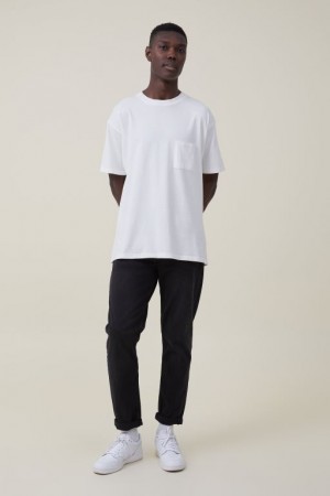 Pantalon Cotton On Relaxed Tapered Jean Hombre Negras | Vp45WqOIfiw