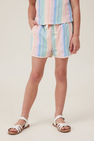 Short Cotton On Nina Knit Niña Multicolor Rayadas | RRkd04HSphO