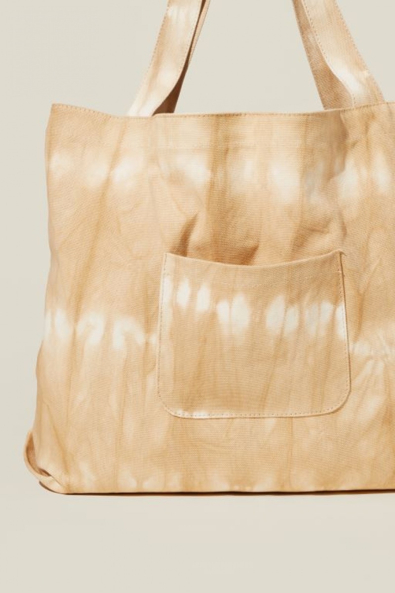 Bolsas Cotton On Dakota Oversized Tote Mujer Gris Marrones Blancas | kyZs3GVmdue