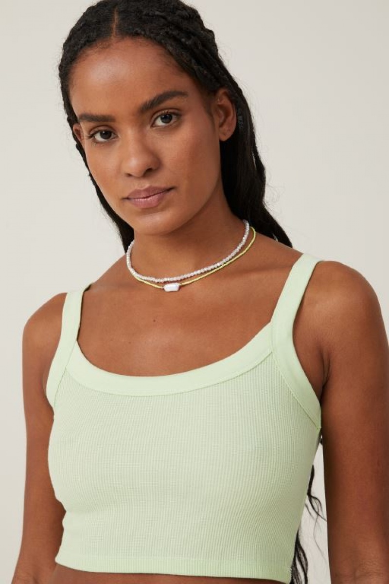 Cami Cotton On Willa Waffle Mujer Iced | Fs3VN9LTSNw
