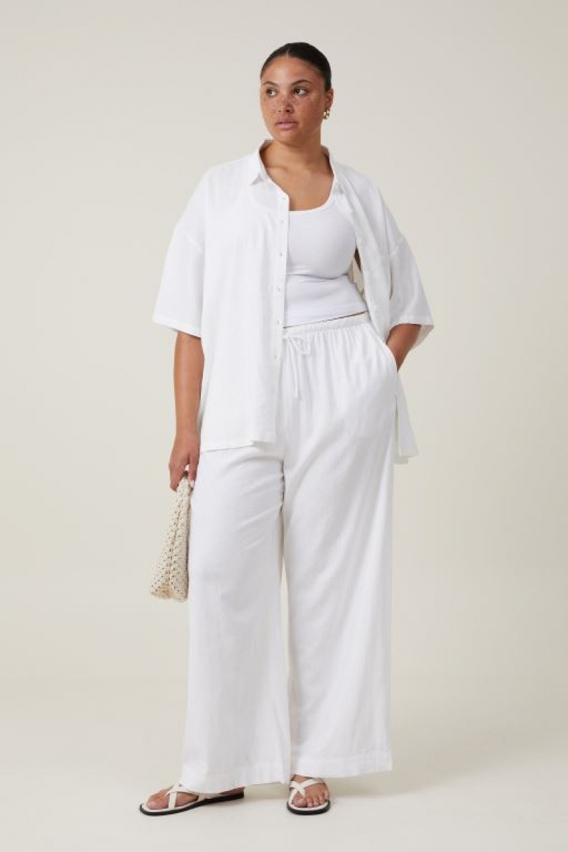 Camisas Cotton On Haven Corta Sleeve Mujer Blancas | bWUlsBIzuG1