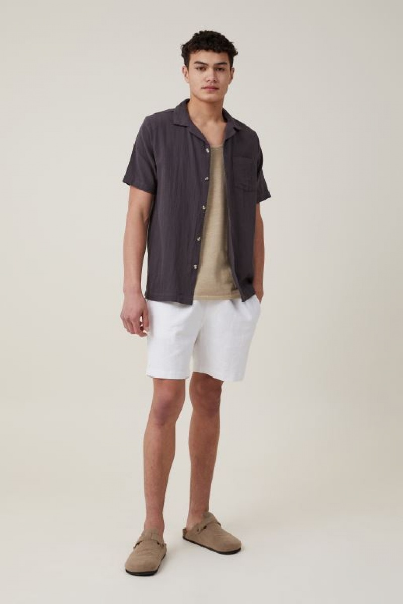 Camisas Cotton On Riviera Corta Sleeve Hombre Faded | x3dbE13YFRx