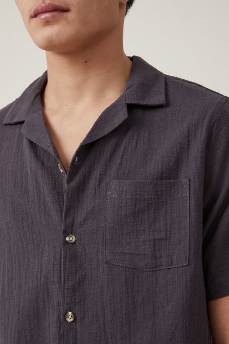 Camisas Cotton On Riviera Corta Sleeve Hombre Faded | x3dbE13YFRx