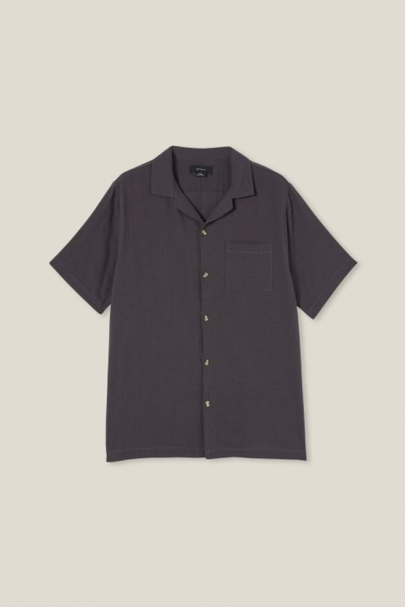 Camisas Cotton On Riviera Corta Sleeve Hombre Faded | x3dbE13YFRx