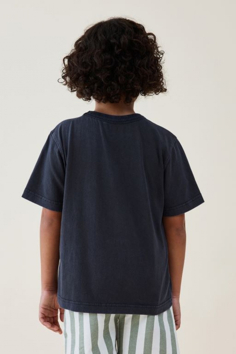 Camiseta Cotton On Jonny Corta Sleeve Print Niño Phantom | s0InqRfWAp9
