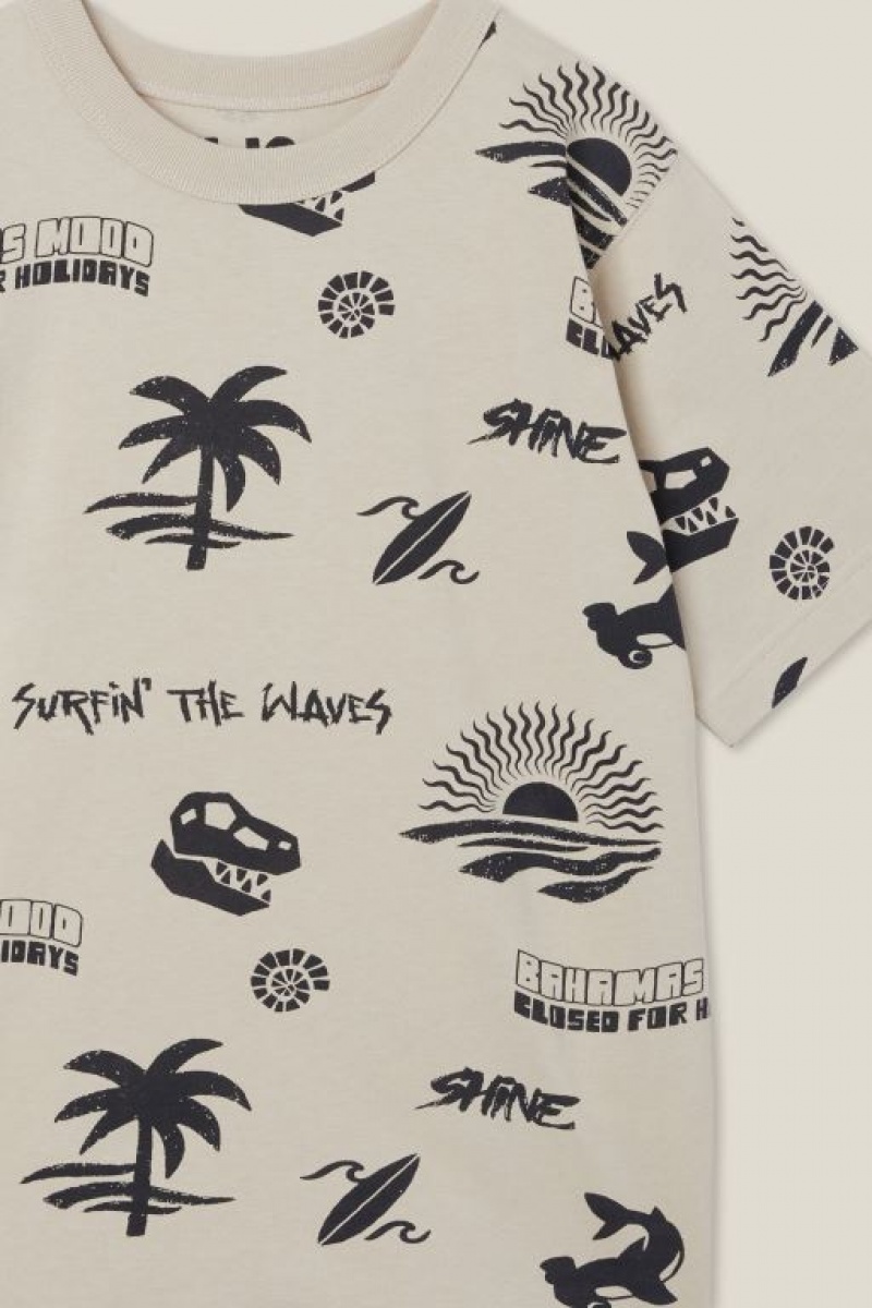 Camiseta Cotton On Jono Corta Sleeve Print Niño Rainy | Dew7wsMWDgz