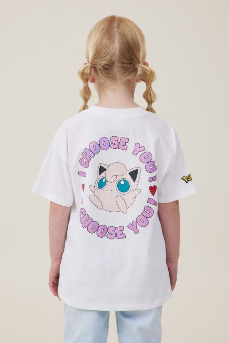 Camiseta Cotton On License Drop Shoulder Corta Sleeve Niña Blancas | iOhEkuviu80