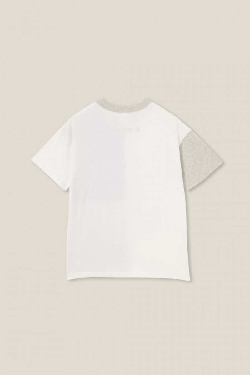 Camiseta Cotton On License Quinn Corta Sleeve Niño Amarillo Claro | Rf4pAkemU4l