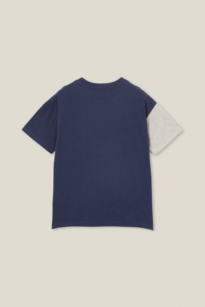 Camiseta Cotton On License Quinn Corta Sleeve Niño Azules | EpIiXldso2D