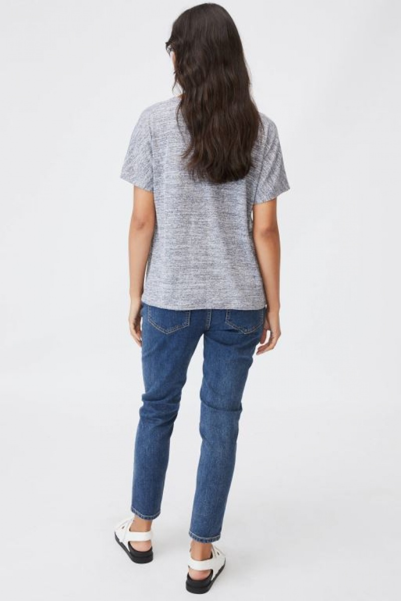 Camiseta Cotton On Maternity Karly Corta Sleeve Mujer Gris | ZxWe7gEMPL8