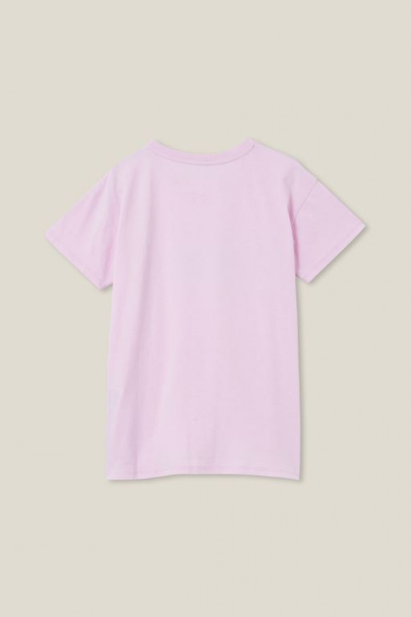 Camiseta Cotton On Pippy Corta Sleeve Niña Moradas | a9gdl94lwjk