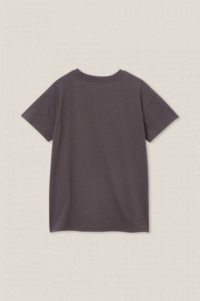 Camiseta Cotton On Pippy Corta Sleeve Niña Phantom | 3qBO57h1Nvz