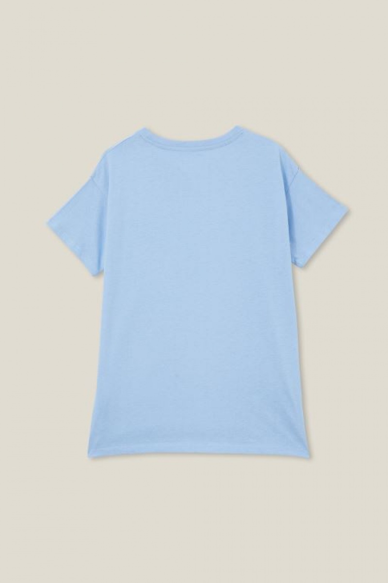 Camiseta Cotton On Pippy Corta Sleeve Niña Azules | q7K3zUvrG6w