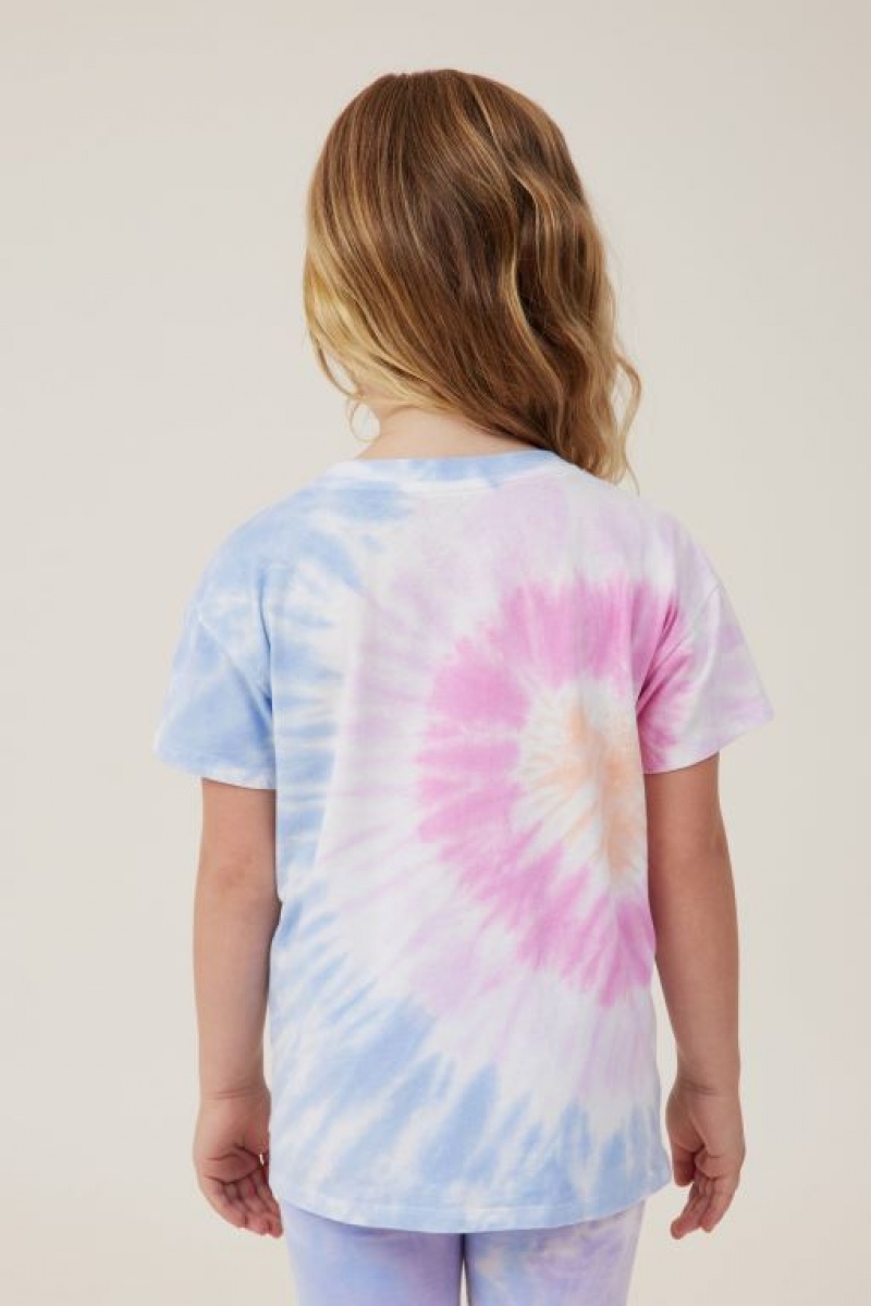 Camiseta Cotton On Poppy Corta Sleeve Print Niña Multicolor | mrXVgSnYHiU