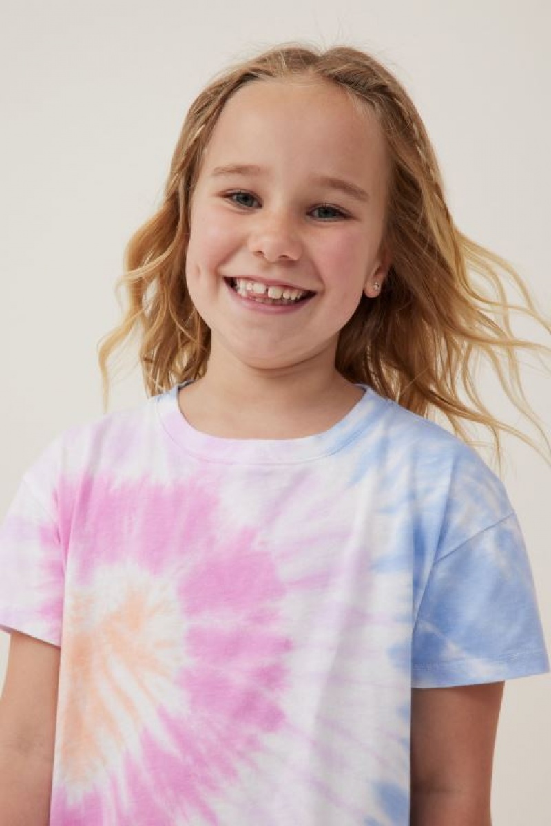 Camiseta Cotton On Poppy Corta Sleeve Print Niña Multicolor | mrXVgSnYHiU