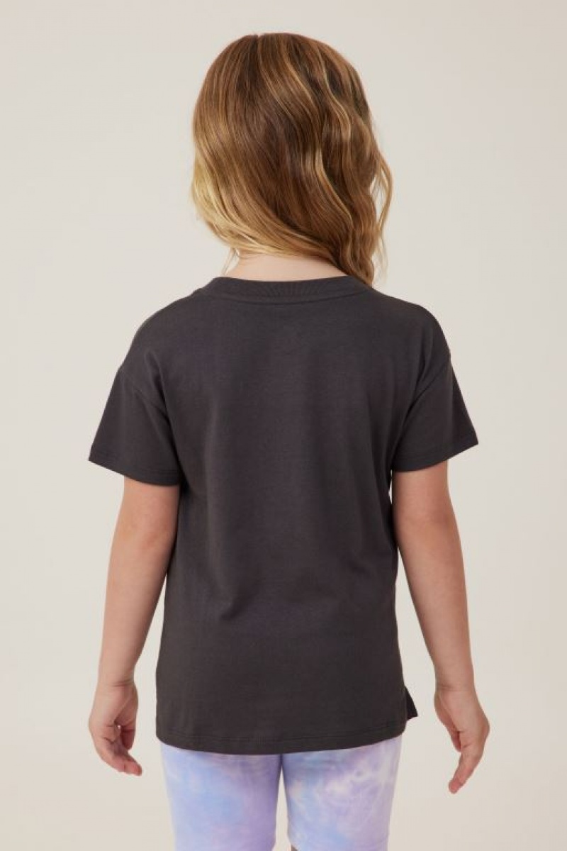 Camiseta Cotton On Poppy Corta Sleeve Print Niña Phantom | CrqwVKJT3eE