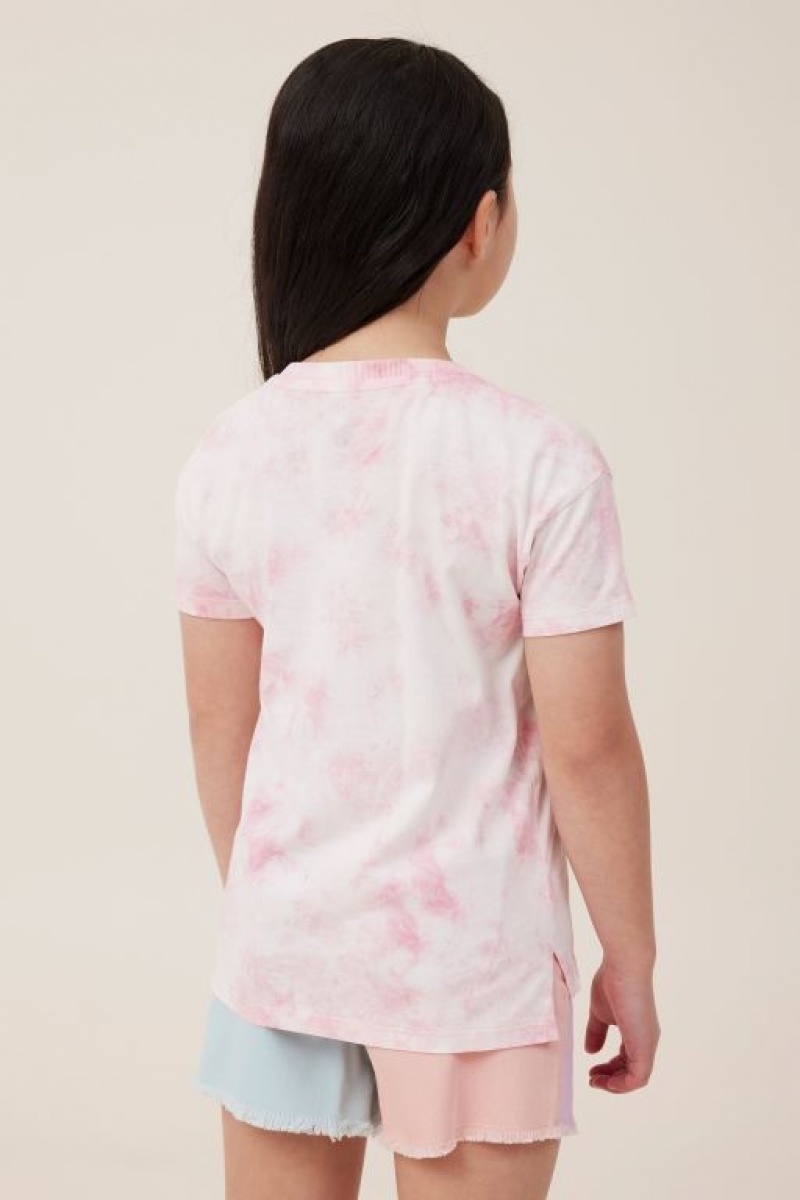 Camiseta Cotton On Poppy Corta Sleeve Print Niña Marshmallow | yYHJRcy1Ojd