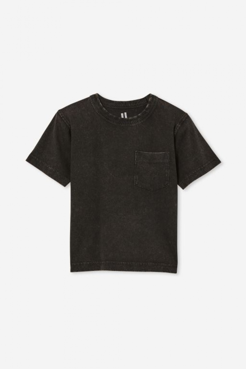 Camiseta Cotton On The Essential Corta Sleeve Niño Azules | StvED8BakmD