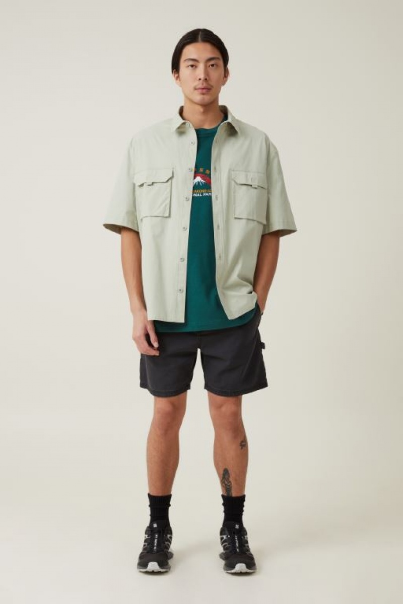 Camisetas Estampadas Cotton On Box Fit Hombre Evergreen | wgPjvZ9wdEJ