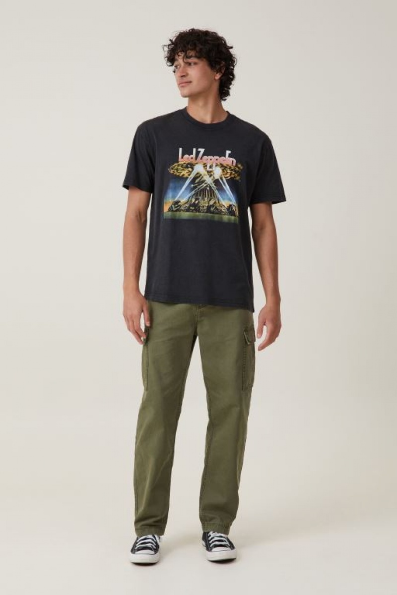 Camisetas Estampadas Cotton On Premium Loose Fit Music Hombre Negras | cPMmrvwOM9R