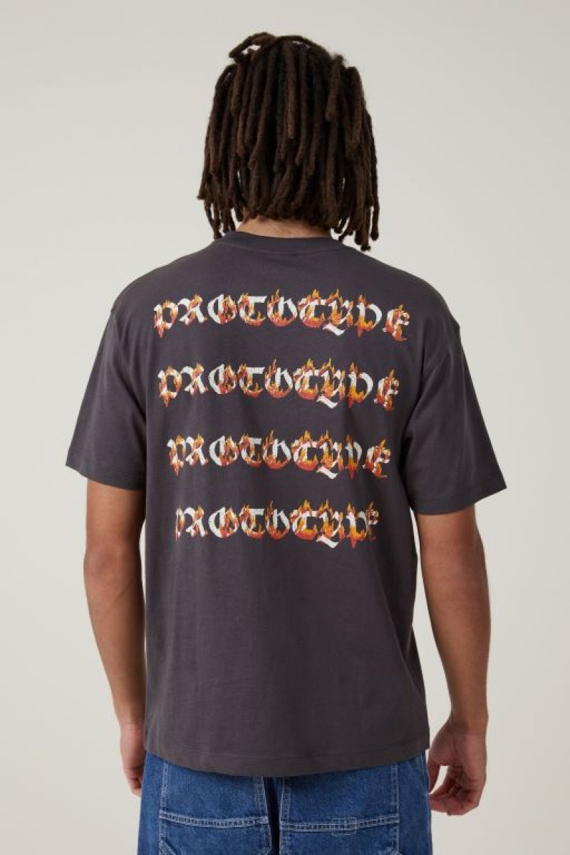 Camisetas Estampadas Cotton On Premium Loose Fit Art Hombre Faded | HP9uf2jJ2Dm