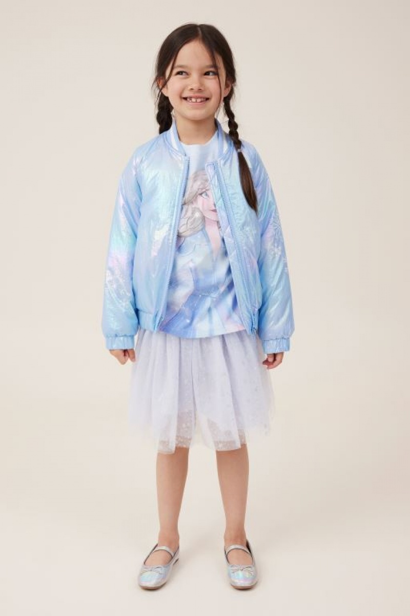 Chaquetas Cotton On License Bomber Niña Azules | ARlEiEoa4EG