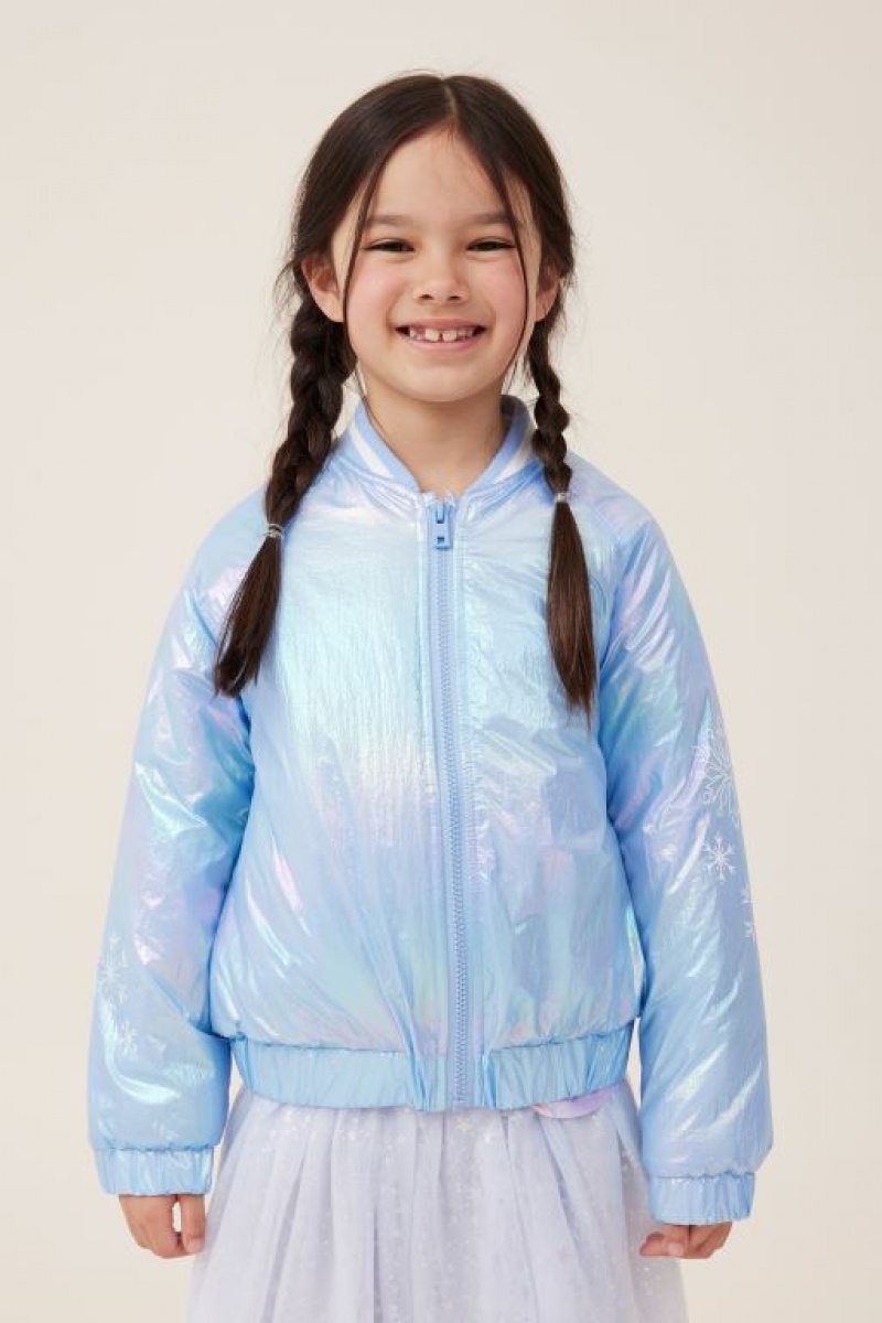 Chaquetas Cotton On License Bomber Niña Azules | ARlEiEoa4EG