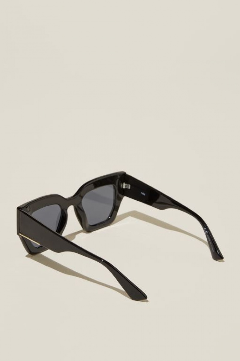Gafas de Sol Cotton On Aubrey Oversized Mujer Negras | WyDAbGjpGdR