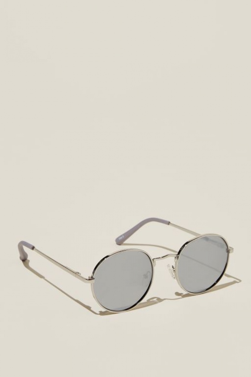 Gafas de Sol Cotton On Bellbrae Polarized Hombre Plateadas Gris Plateadas | 3ZwdkRvJsPL