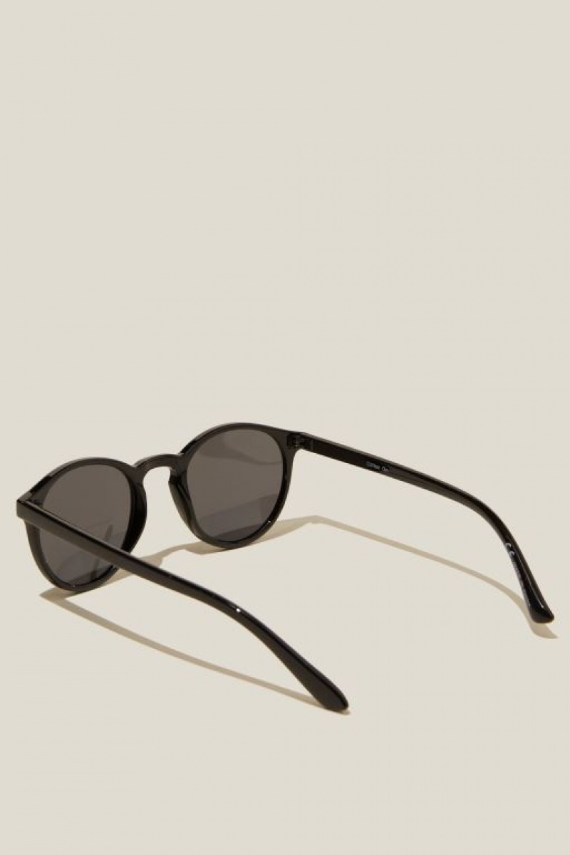 Gafas de Sol Cotton On Lorne Polarized Hombre Negras | eDsasvJULYb