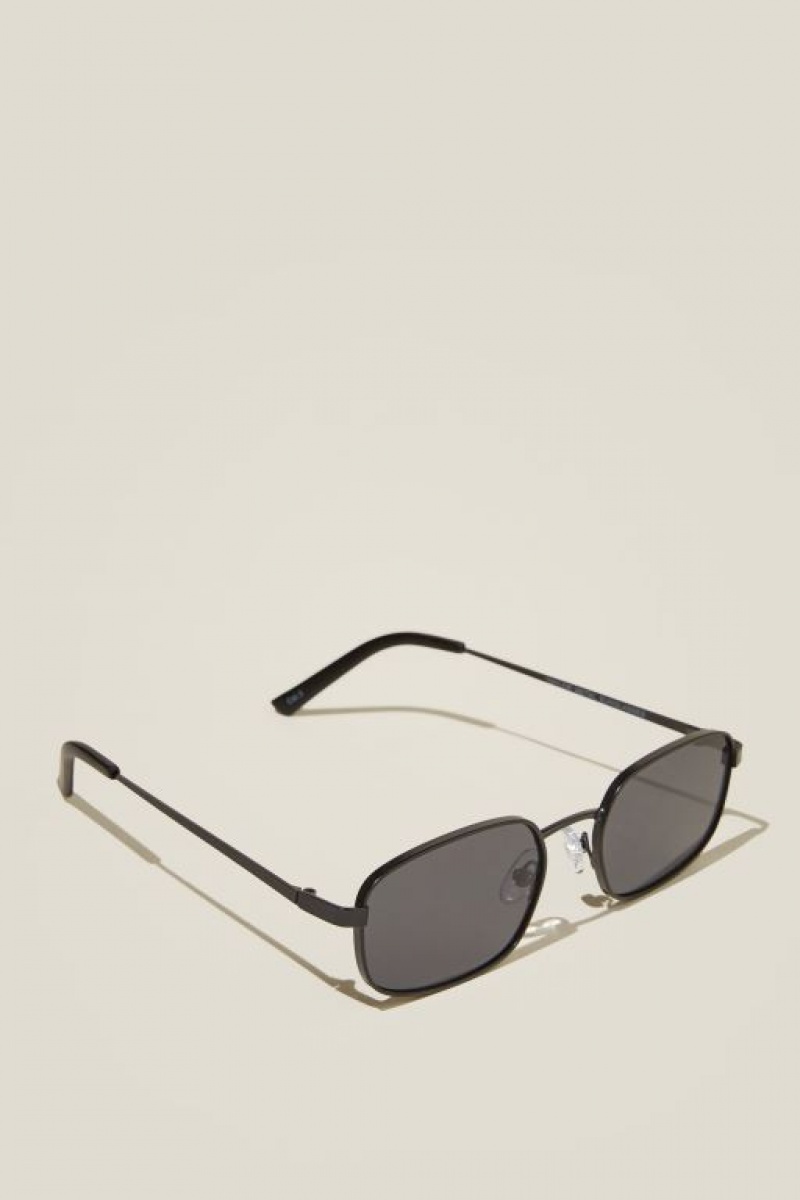 Gafas de Sol Cotton On Taylor Metal Mujer Negras Negras | iK2icYIsg84