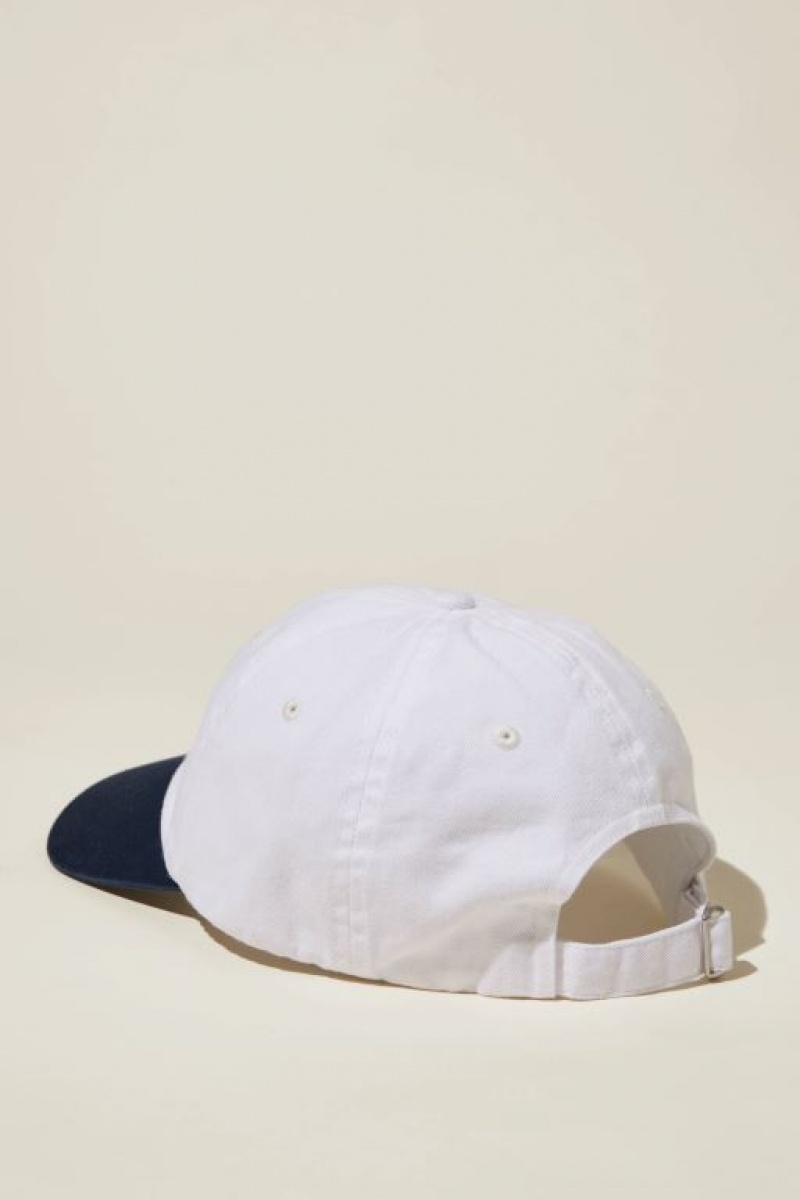 Gorras Cotton On Correa Back Dad Hombre Blancas Azul Marino | ADRaby3pSZB
