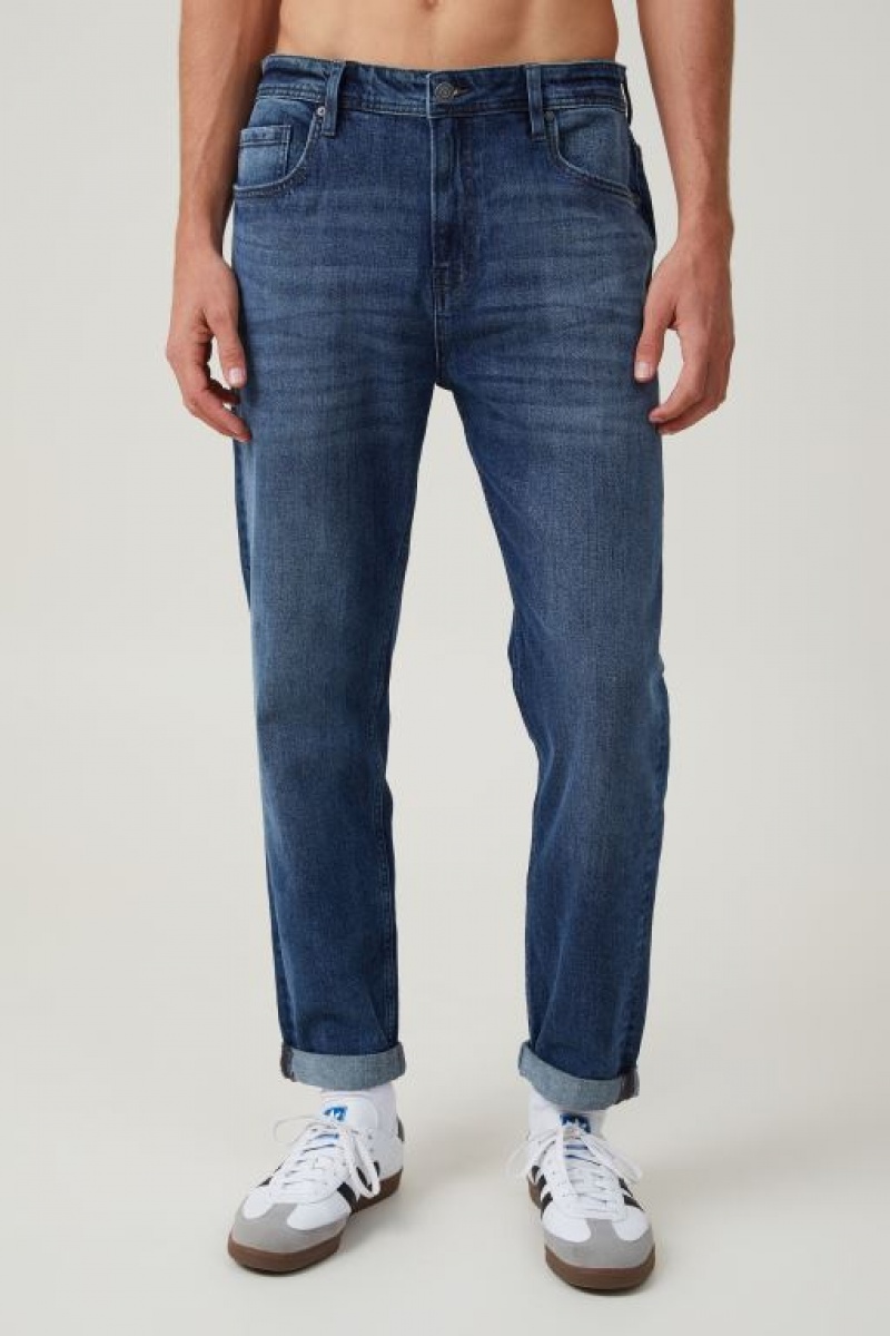 Jeans Cotton On Relaxed Tapered Hombre Azules | VkpcfXpstTQ