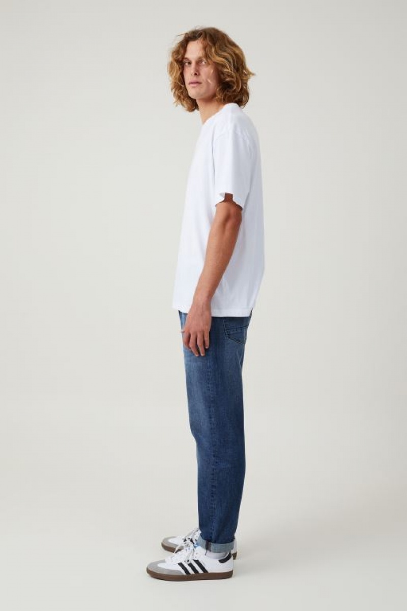 Jeans Cotton On Relaxed Tapered Hombre Azules | VkpcfXpstTQ
