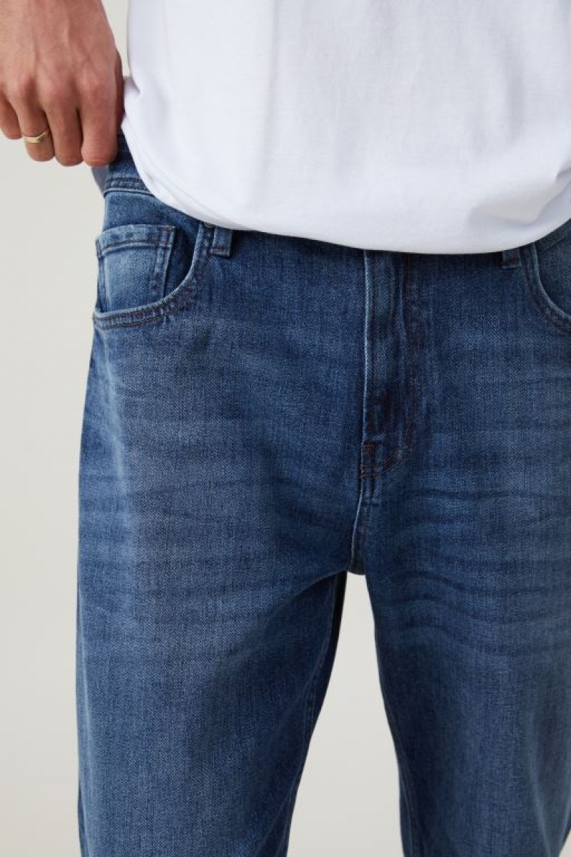 Jeans Cotton On Relaxed Tapered Hombre Azules | VkpcfXpstTQ
