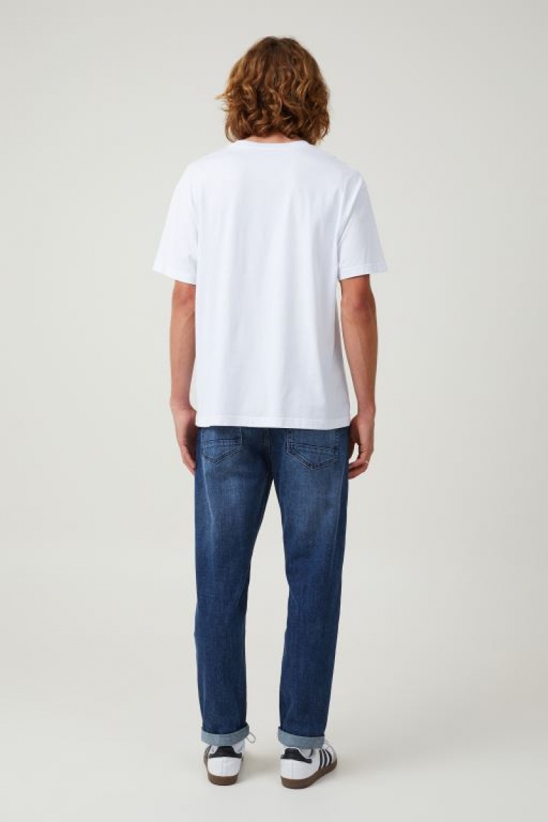 Jeans Cotton On Relaxed Tapered Hombre Azules | VkpcfXpstTQ