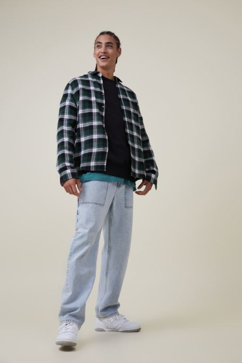Jerséis Cotton On Oversized Crew Sueter Hombre Negras | 9DaKYjMbwRU