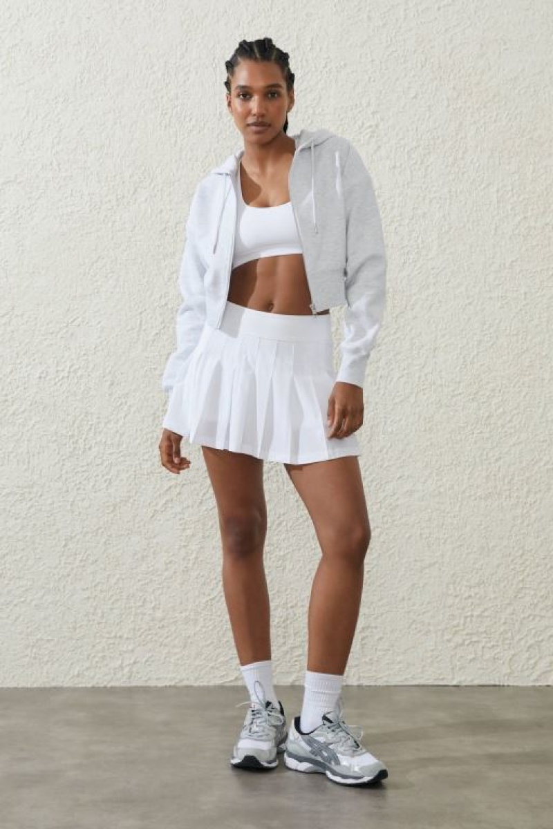 Jerséis Cotton On Plush Essential Cropped Zip Through Mujer Gris | aQrrBZv6x1a