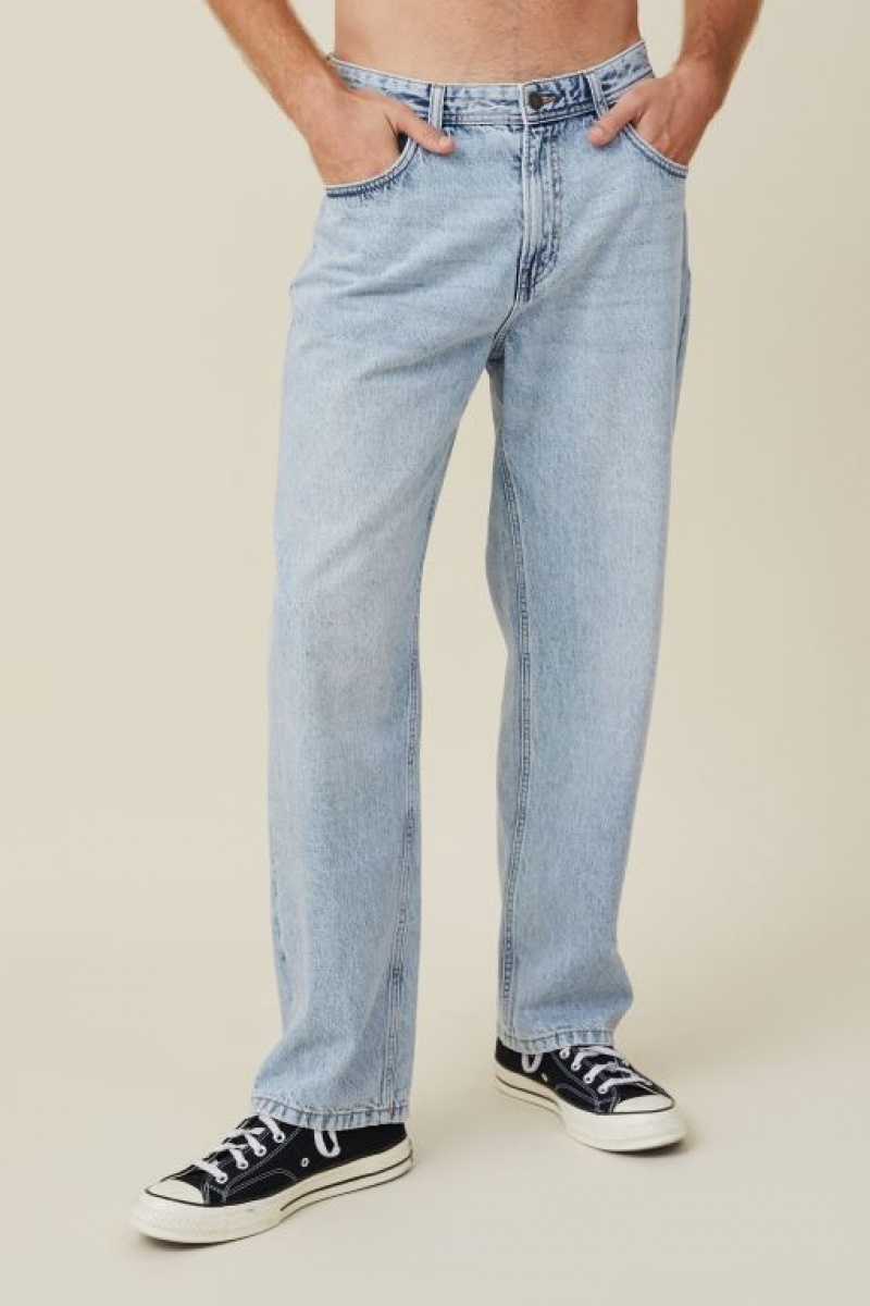 Pantalon Cotton On Baggy Jean Hombre Azules Claro | H8f1yQ8vNHF