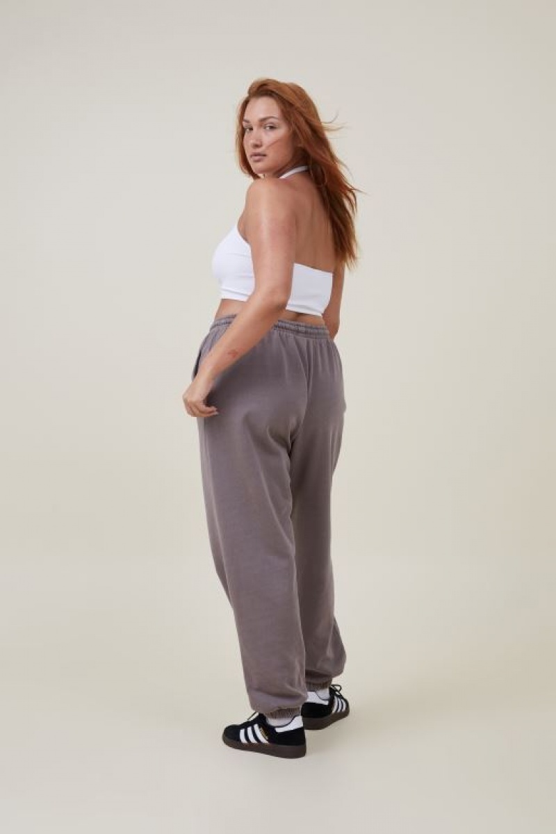Pantalon Cotton On Classic Washed Pista Mujer Beige | 828hyfY2wsk