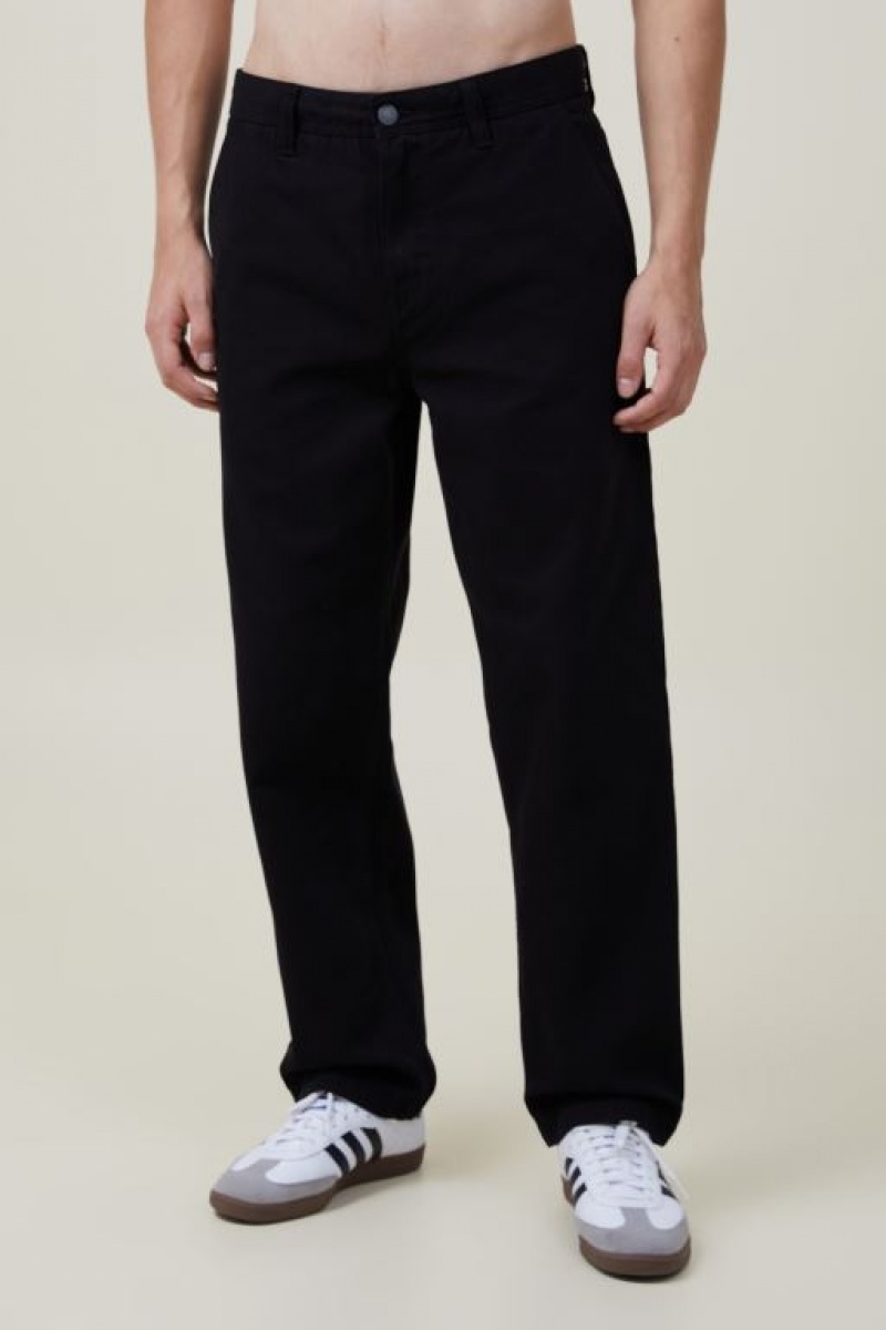 Pantalon Cotton On Loose Fit Hombre Negras | WeVihm3LxJU