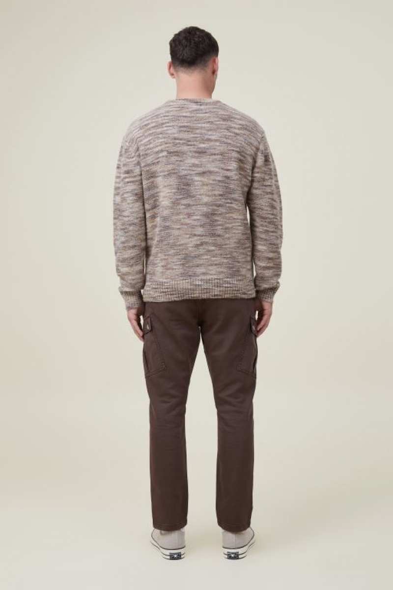 Pantalon Cotton On Military Cargo Hombre Chocolate | bNmisiDpEWa