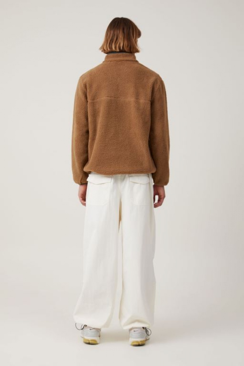 Pantalon Cotton On Parachute Field Hombre Ecru | QqdmdfQkTDt