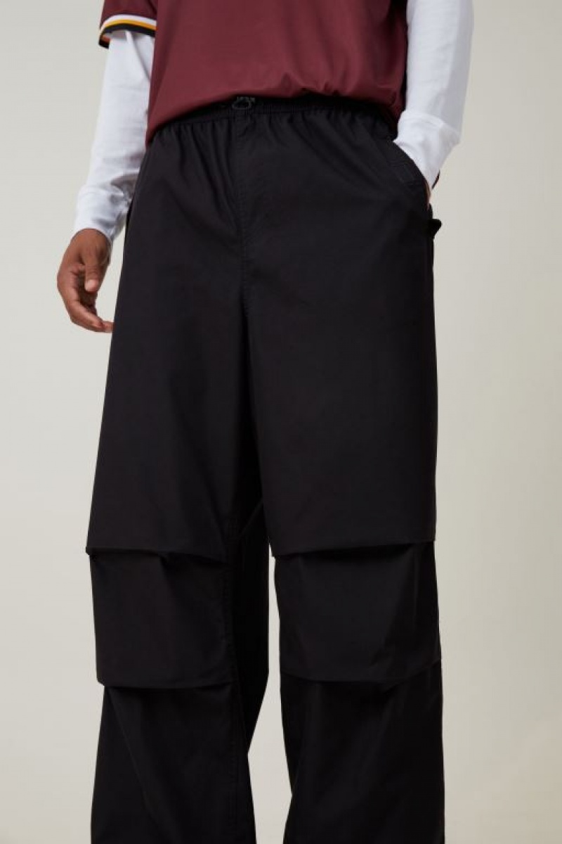 Pantalon Cotton On Parachute Field Hombre Negras | X10Er8PXEed