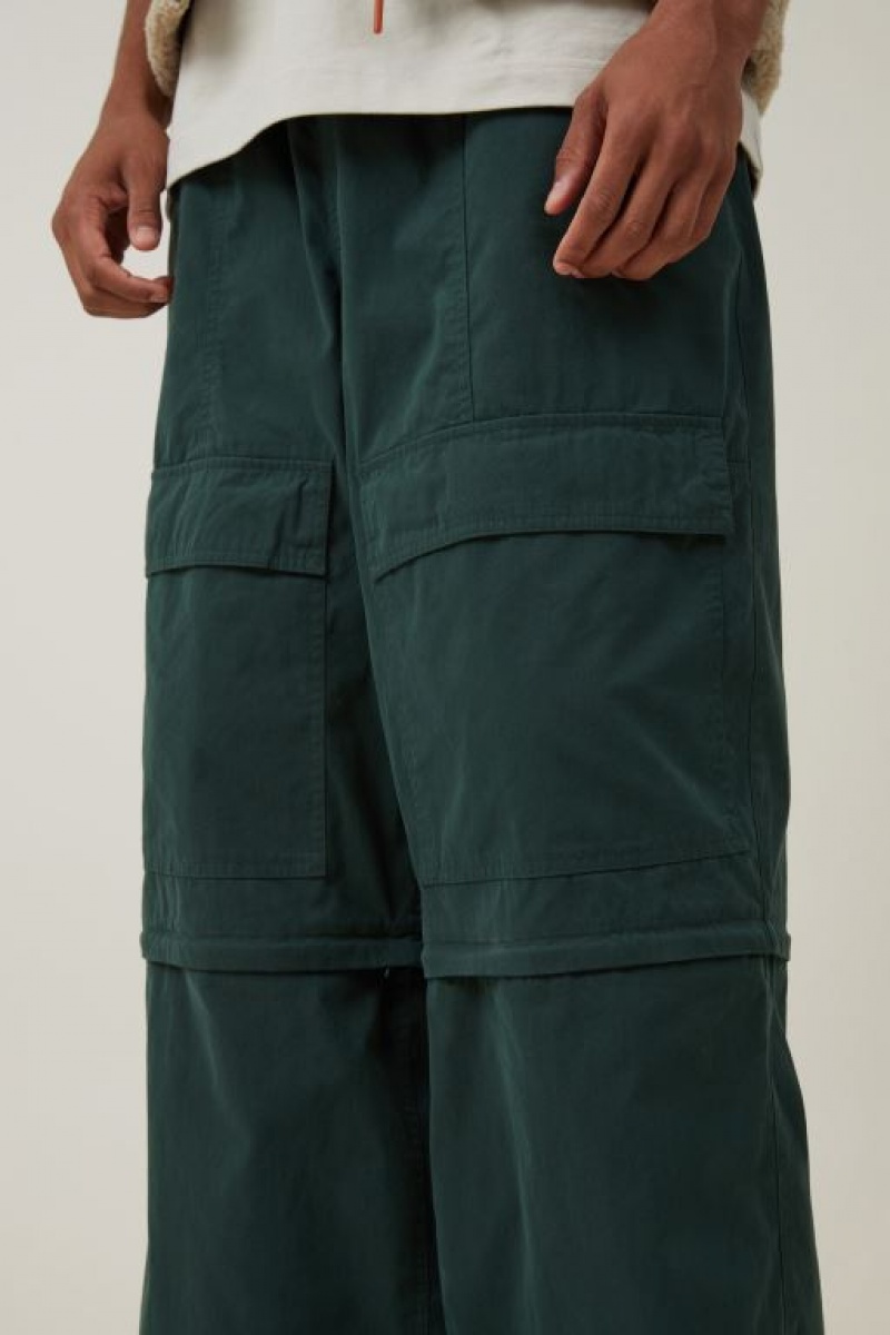 Pantalon Cotton On Parachute Super Baggy Hombre Verde | qDO0EhCaErJ